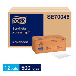 Servilleta TORK Xpressnap blanca 12 pack x 500 unidades