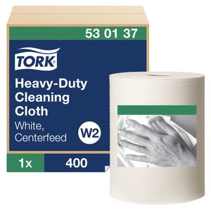 Paño de Limpieza Industrial Wipe Tork Rollo de 400 Paños