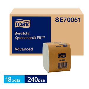 Servilleta Tork Xpressnap Fit ® 18 Paquetes De 240 Unidades