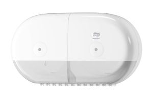 Dispensador De Papel Higiénico Tork Smartone Mini Twin Blanco