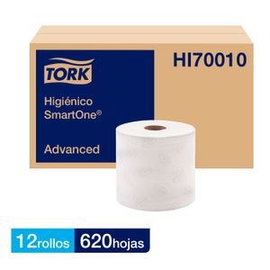Papel Higiénico Tork Smartone® Mini 12 Rollos de 620 Hojas
